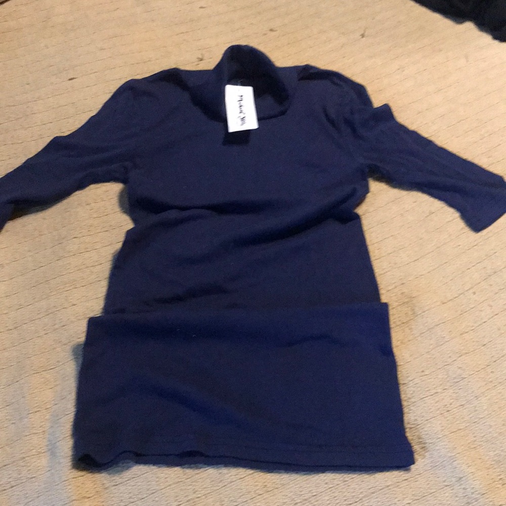 Micheal Stars short sleeve turtle neck